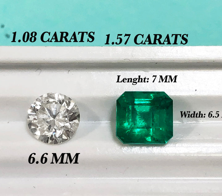 Emerald VS Diamonds