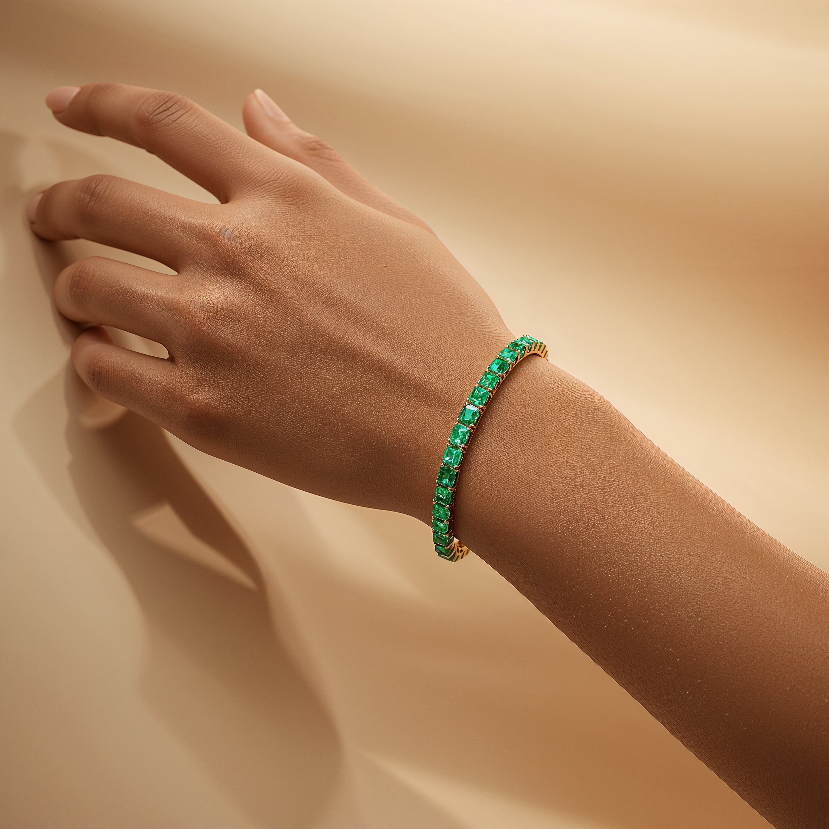 Emerald & Diamond Bracelets in all styles and prices