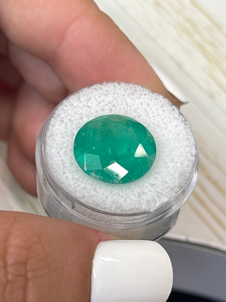 Large 14.5x14.5mm Colombian Emerald – Brilliant 8.80 Carat