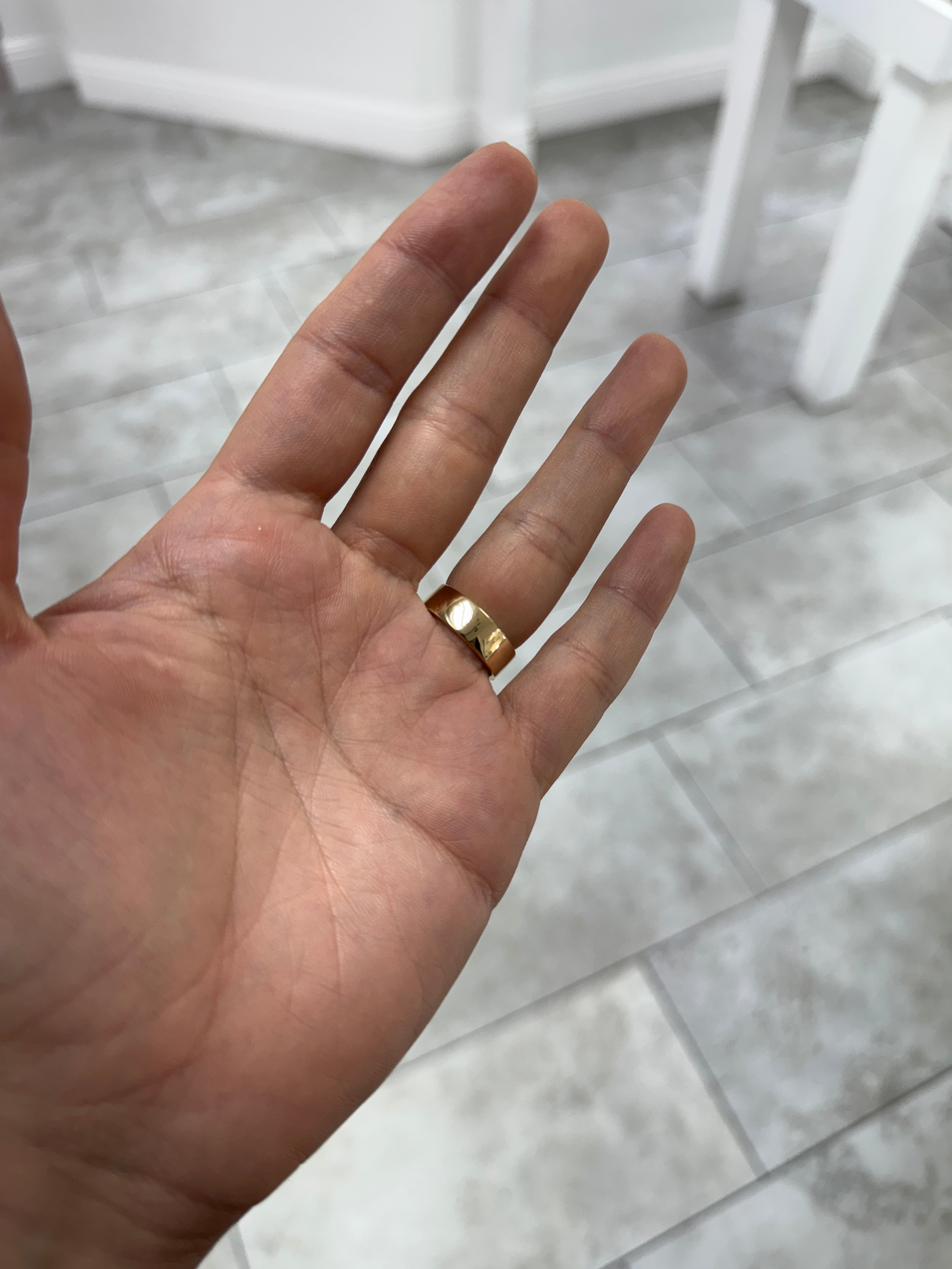 8.15 Carat Ultra Bright Colombian Emerald Solitaire Ring Emerald Cut Bezel Set 18K Gold 6.3mm Wide