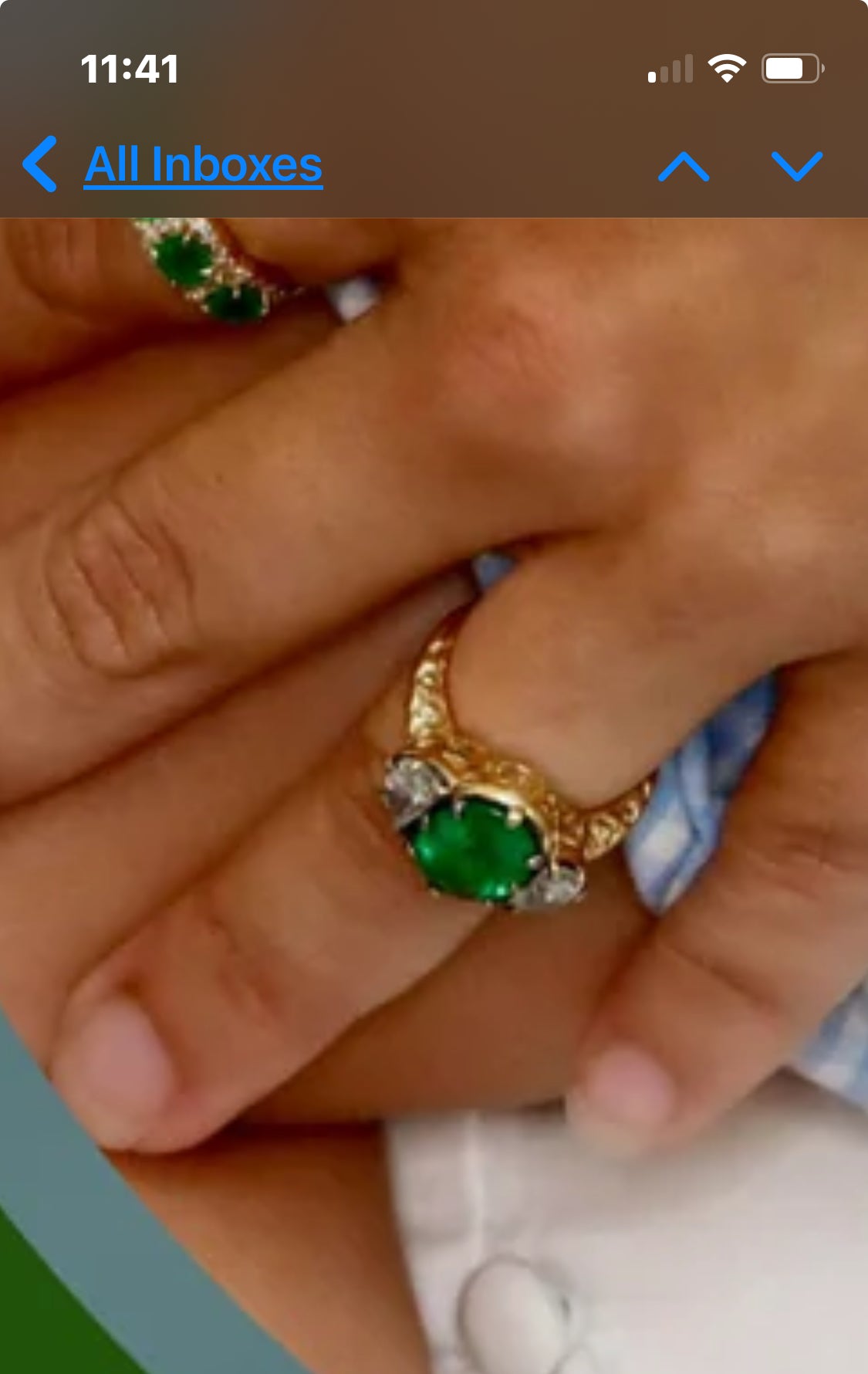 Oval cut 3.70 carat Colombian emerald engagement gemstone in 14K setting, VS clarity, green loose stone by JR Colombian Emeralds