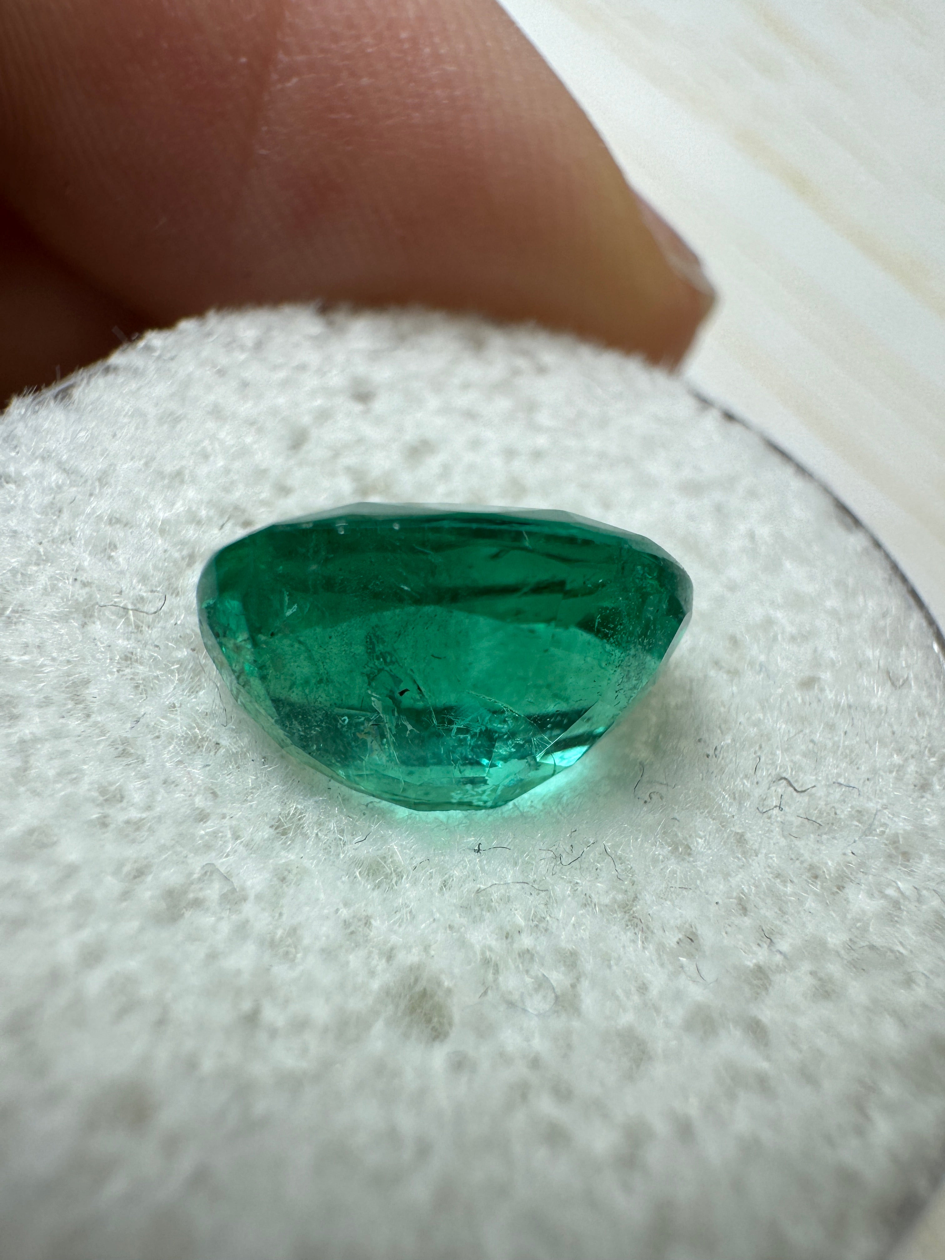 Remaining Balance - Jumbo Diamond Halo Custom Gold Special Ring - 3.35 Carat 11x8 Vivid Green Loose Zambia Emerald-Oval Cut - JR Colombian Emeralds
