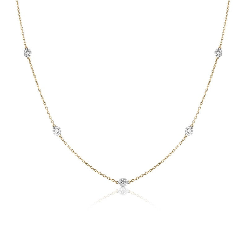 Diamond by The Layering Yard Chain Necklace