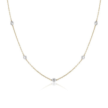 Diamond by The Layering Yard Chain Necklace