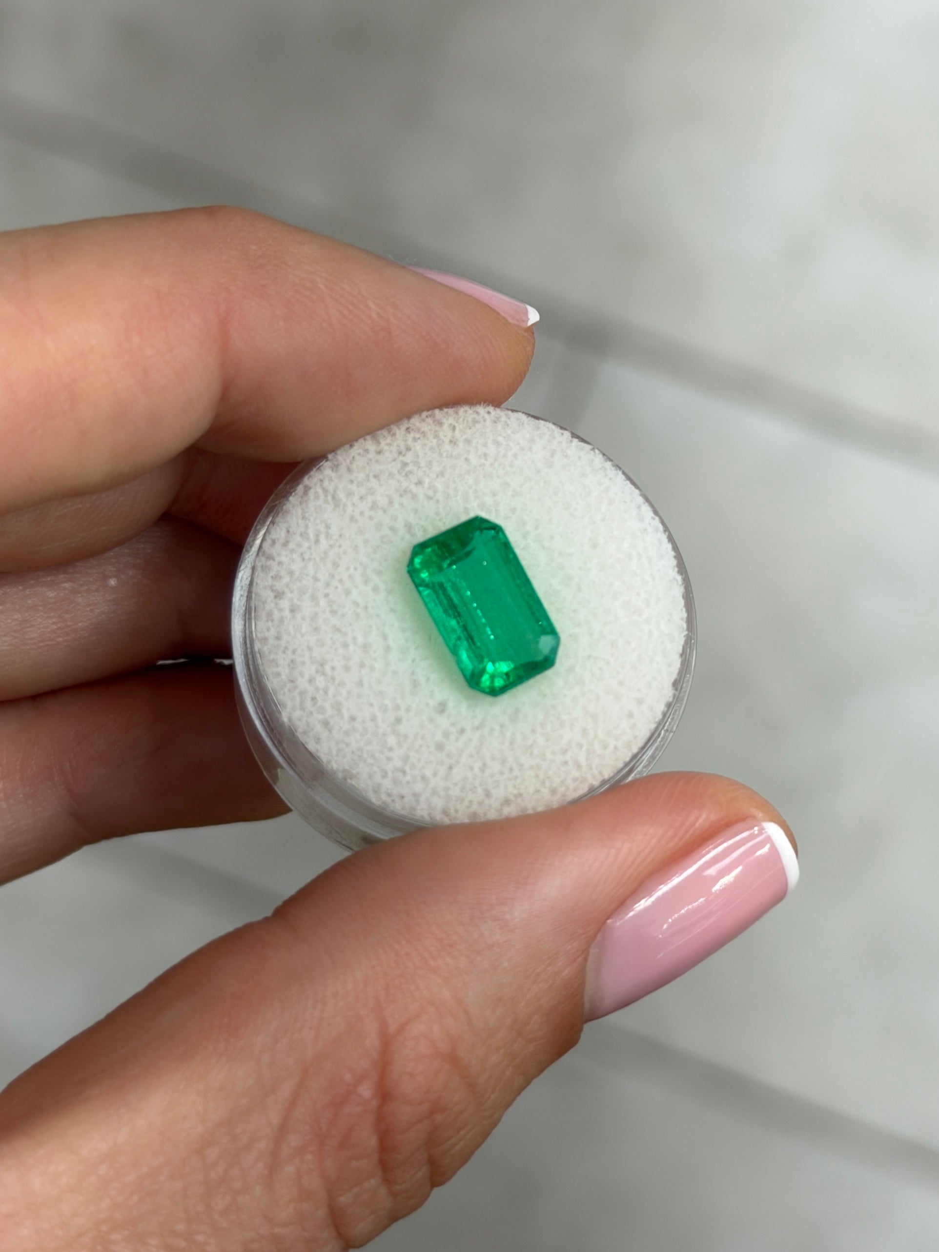 2.91tcw 11x7 GIA AAA+ Minor Oil Loose Colombian Emeralds-Emerald Cut