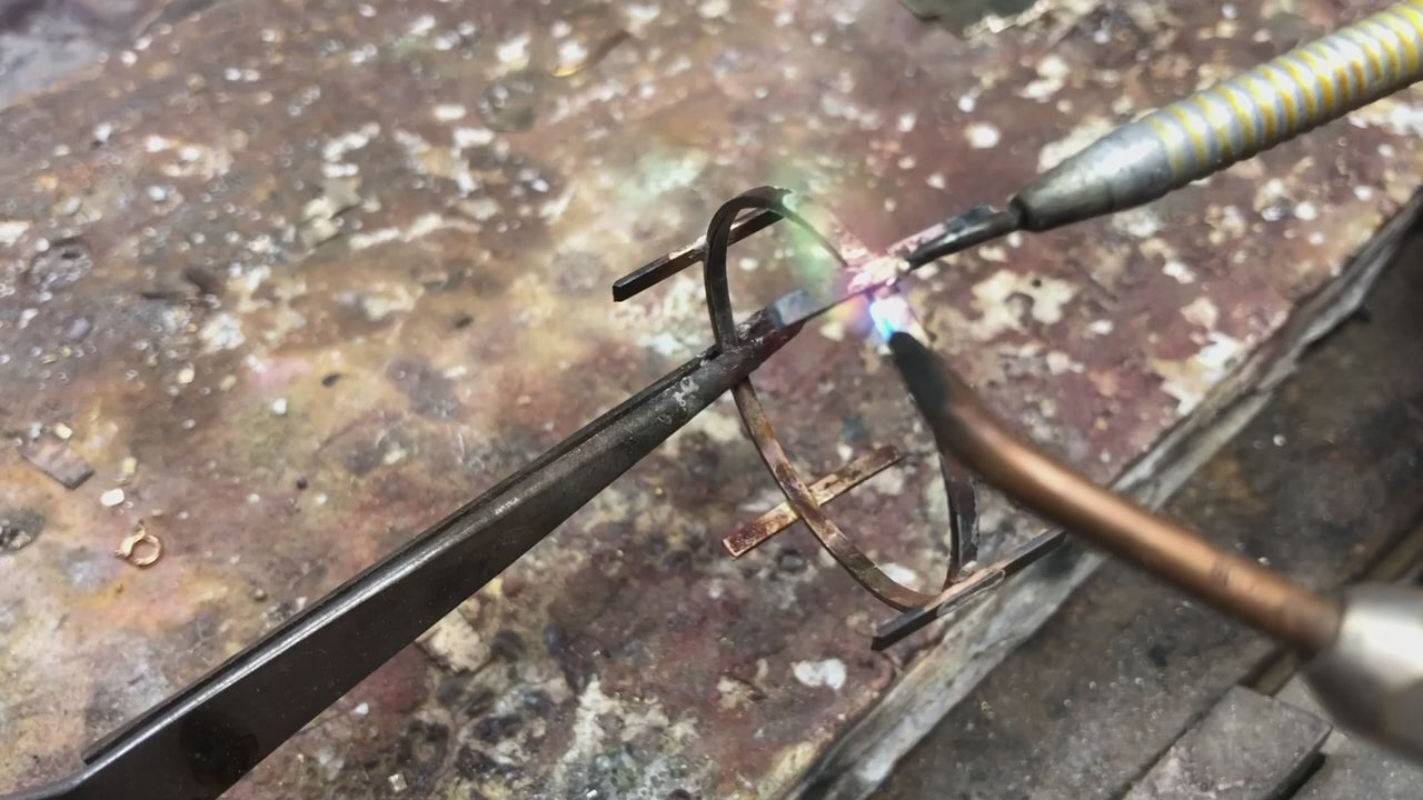 1.10 Carat Unisex Shipwreck Atocha Medallion Pendant Yellow Gold & Silver 14K 925