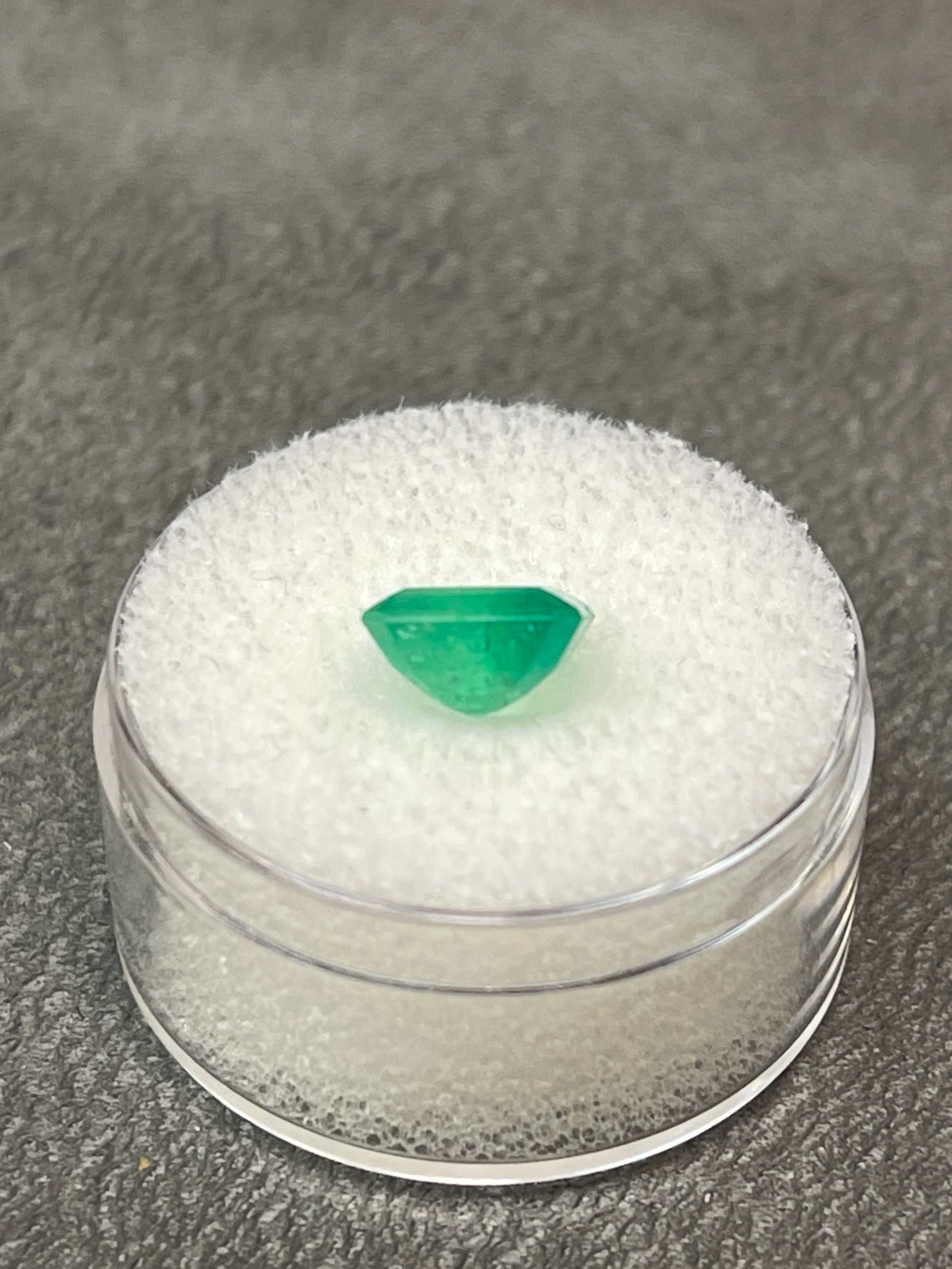 2.39 Carat Natural Loose Colombian Emerald- Asscher Cut