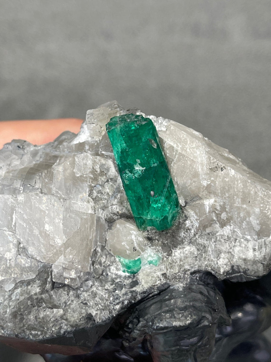 Captivating Sculpture Crafted from Colombian Emerald Mining Treasures
