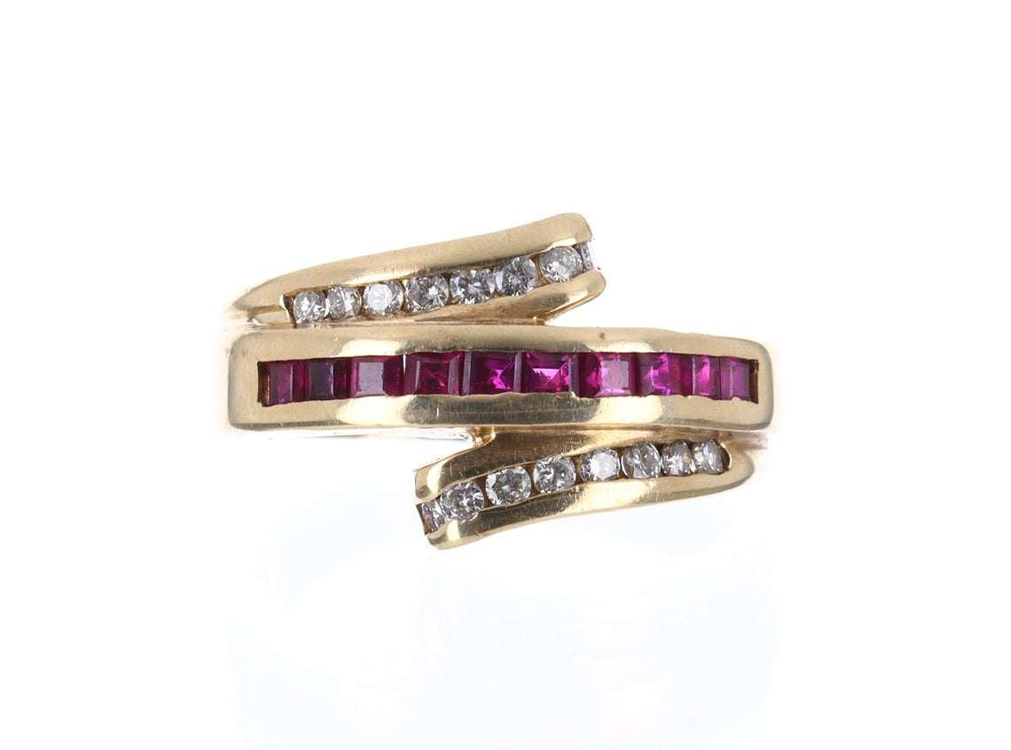 AngryCat Fashion  Sterling Silver Ruby Stones Ring For Women Vintage Crystal Zircon Luxury Party Engagement Jewelry 14K