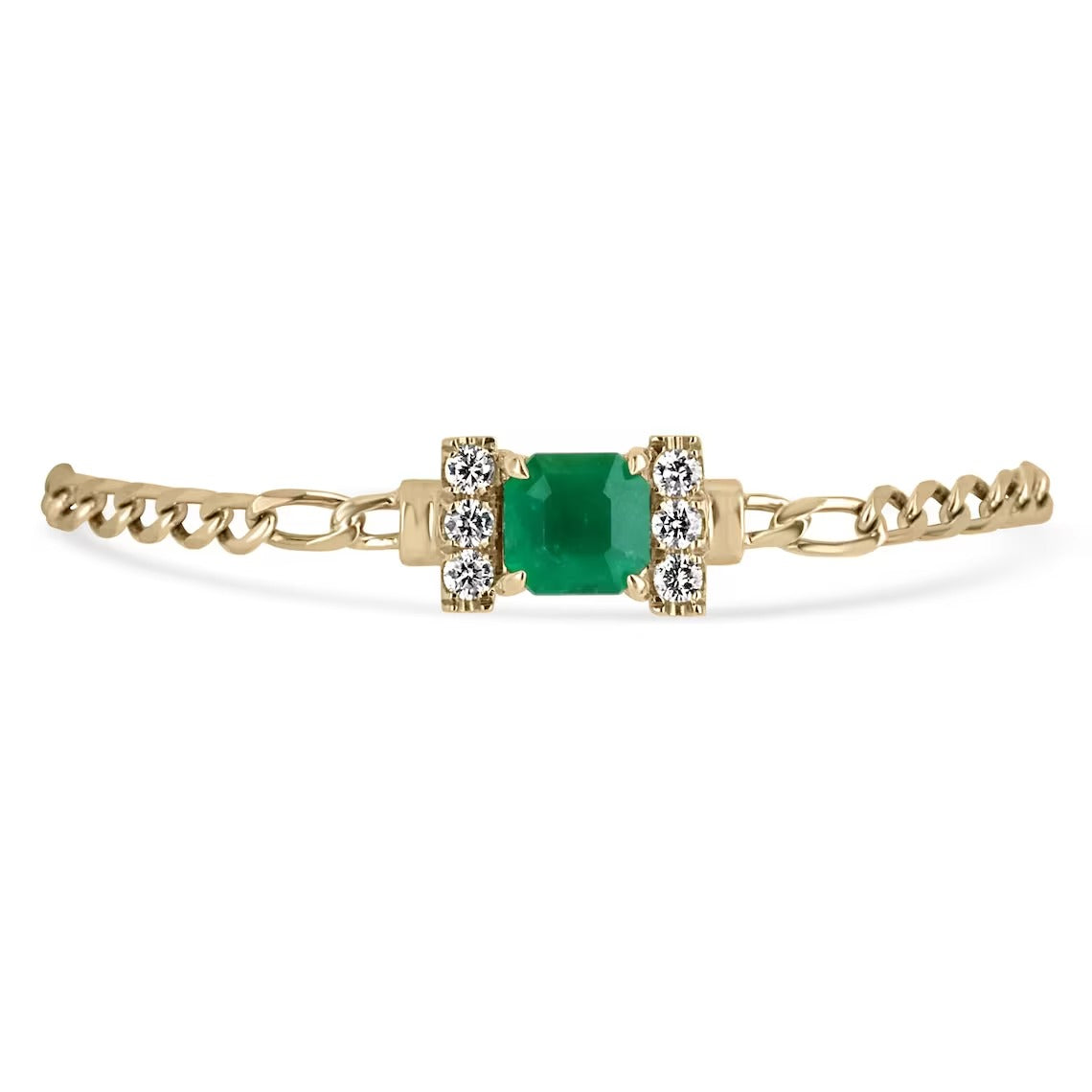 古典 ソースSOURCE Random Emerald Bracelet エメラルド ブレスレット ...