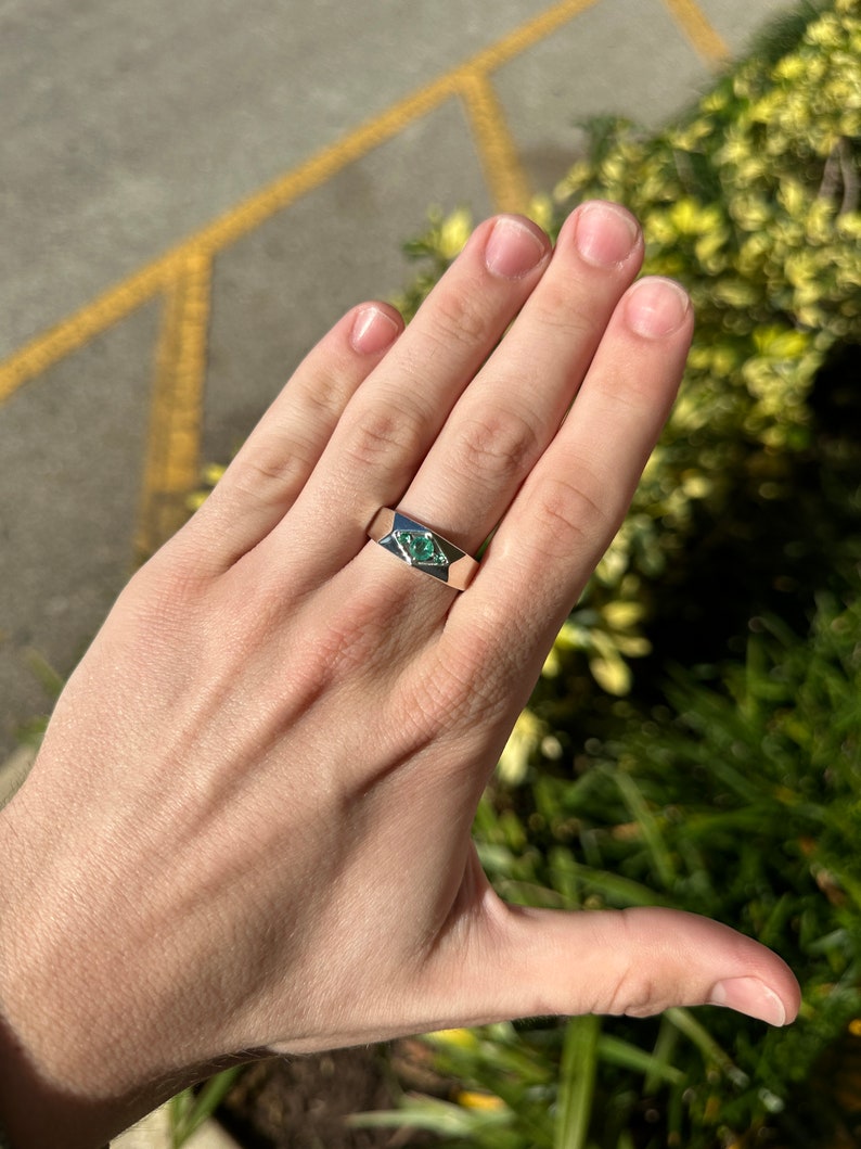 Mens Silver Ring