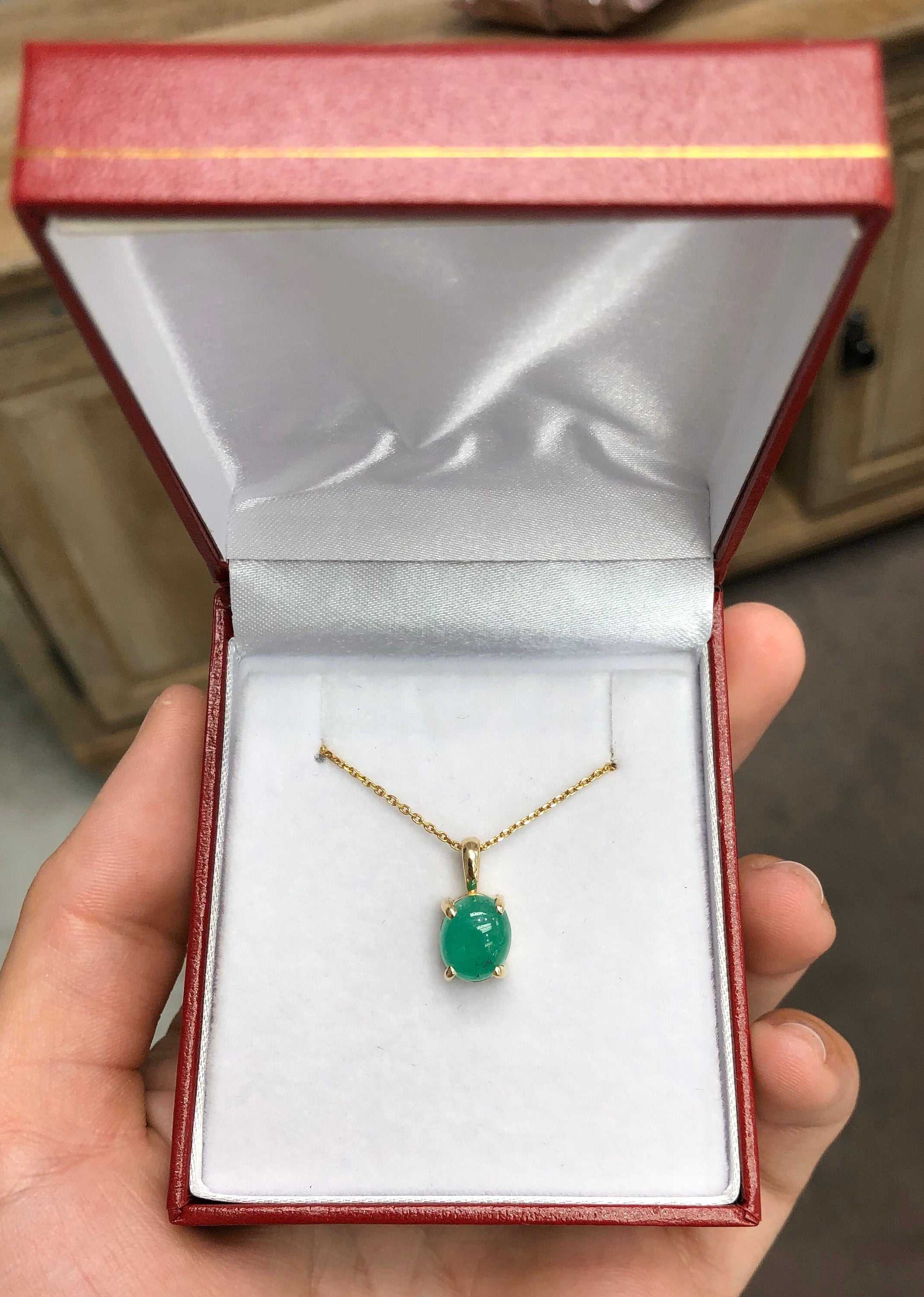 Diamond Accent Pear Pendant 14K