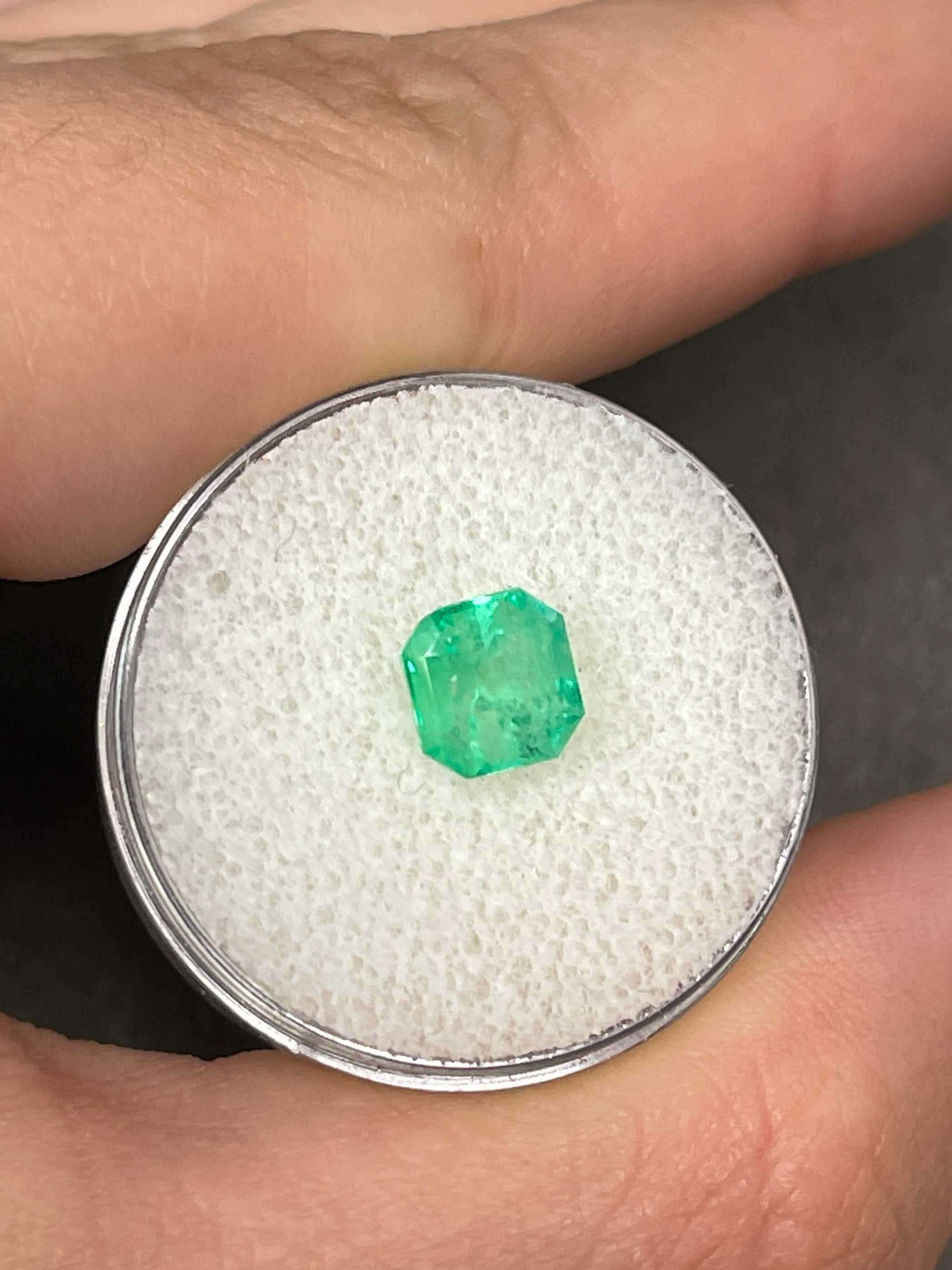 Square-Cut Colombian Emerald - 70 Carat Natural Gem