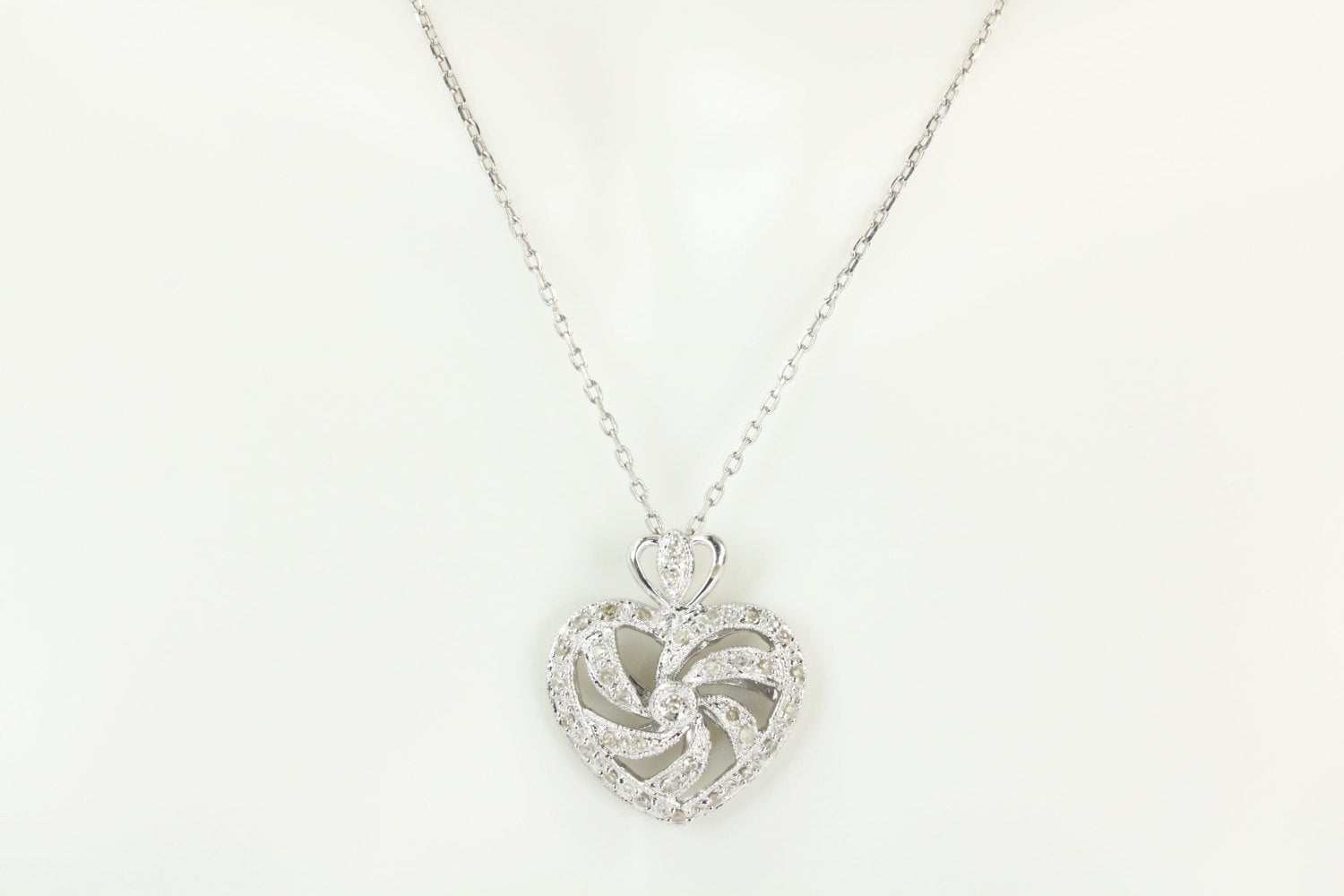 Diamond Heart Pendant