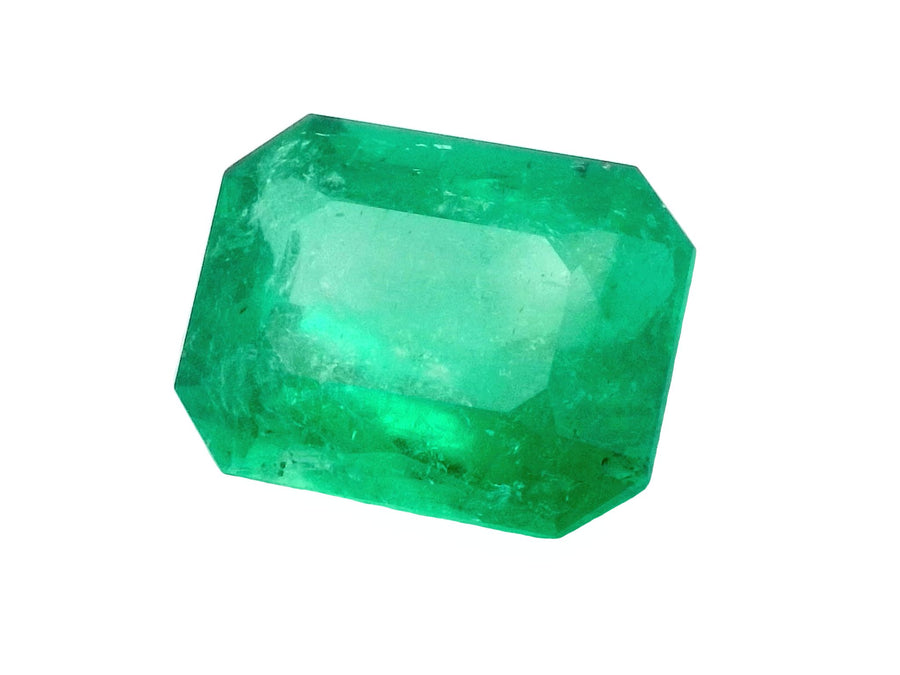 11.47 Carat 15.5x12 Fine Natural Loose Colombian Emerald- Emerald Cut