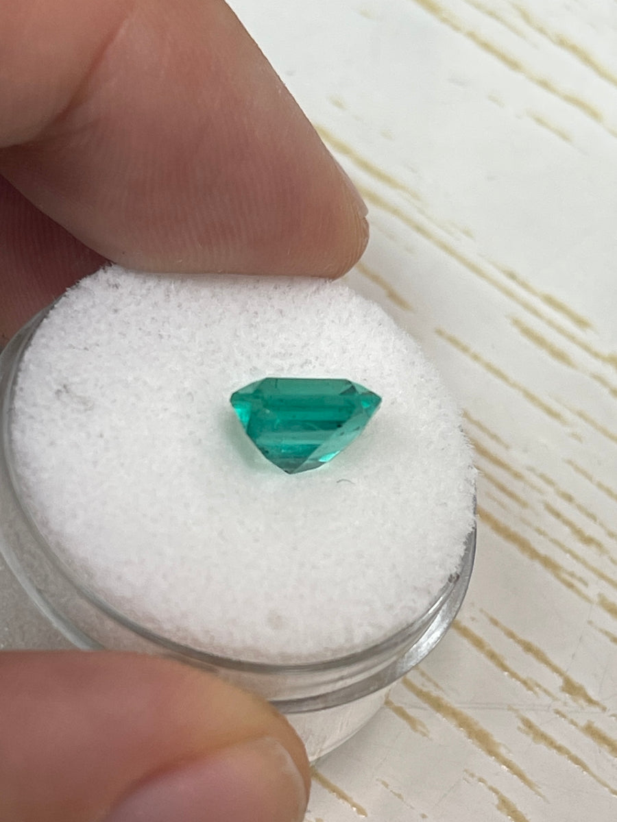 8.4x8.4 Asscher-Cut Emerald - 2.44 Carat Loose Colombian Gem
