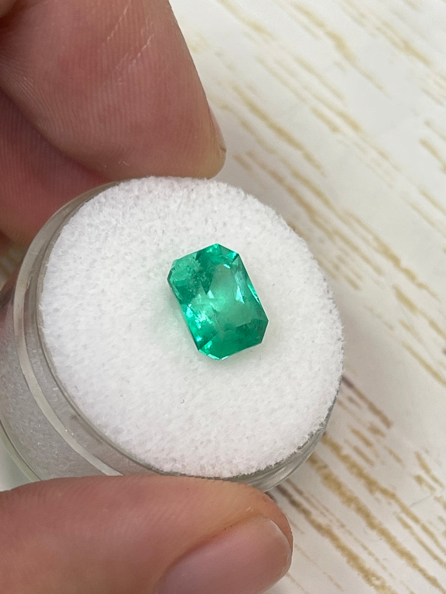 Colombian Emerald Gemstone - 2.44 Carat Spring Green