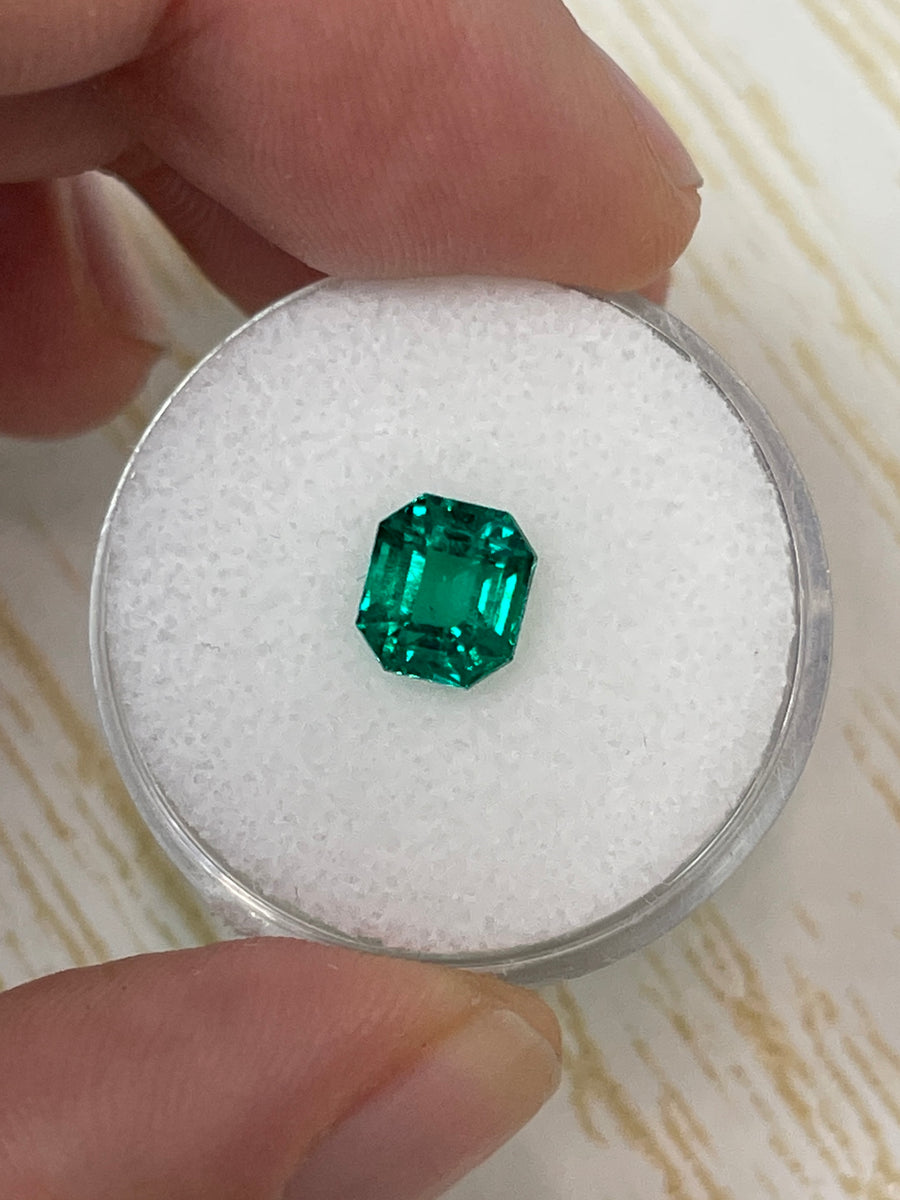 Investment-Worthy 1.56 Carat Loose Colombian Emerald - AAA+ Muzo Green