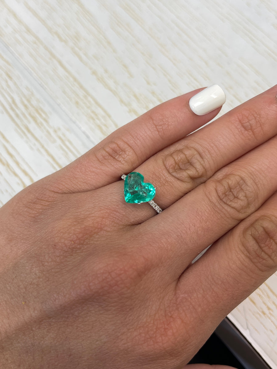 Exceptional 10x11mm Colombian Emerald - 2.84 Carat Jewel