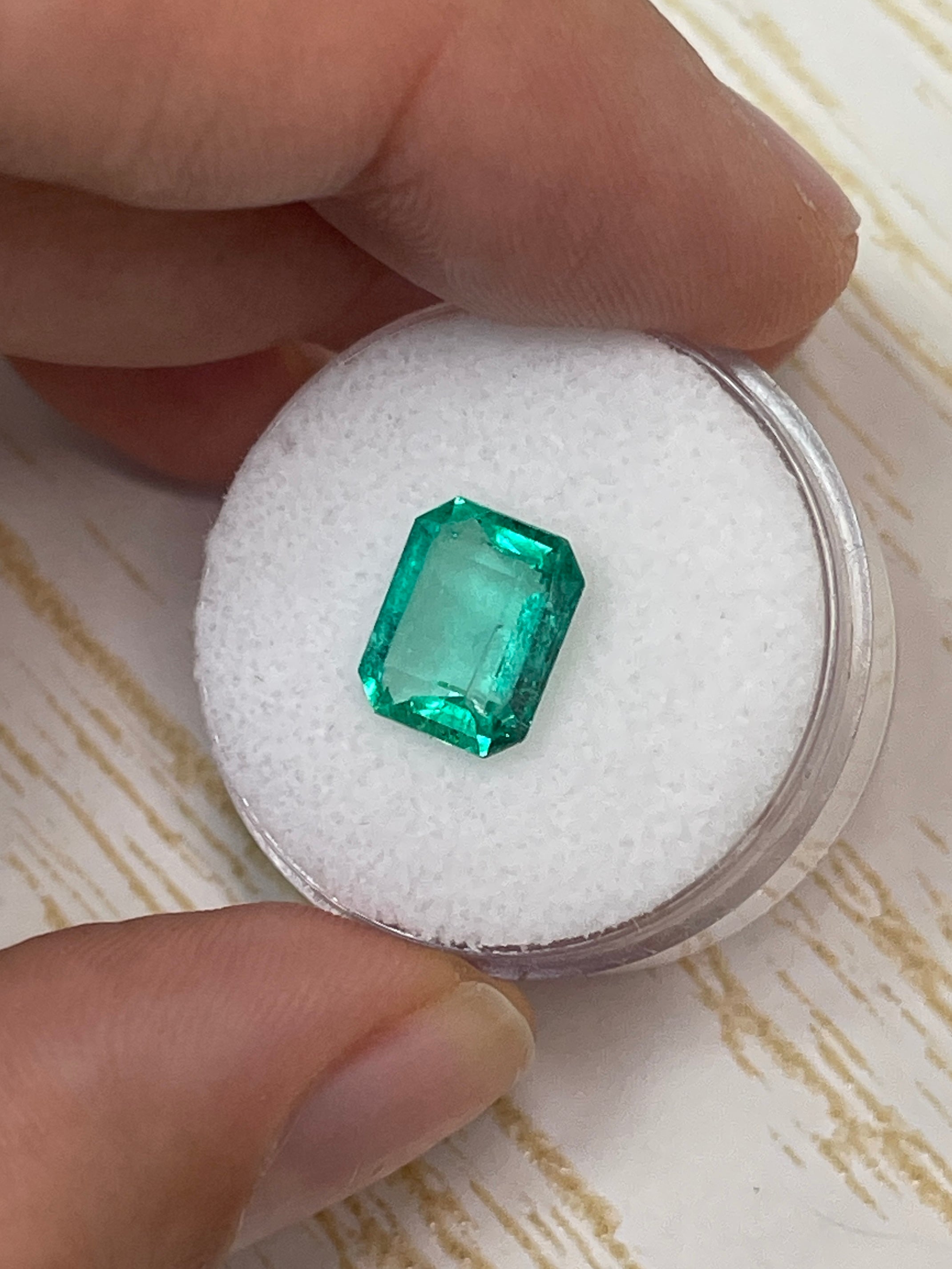 Natural Colombian Emerald - 2.50 Carat Classic Cut