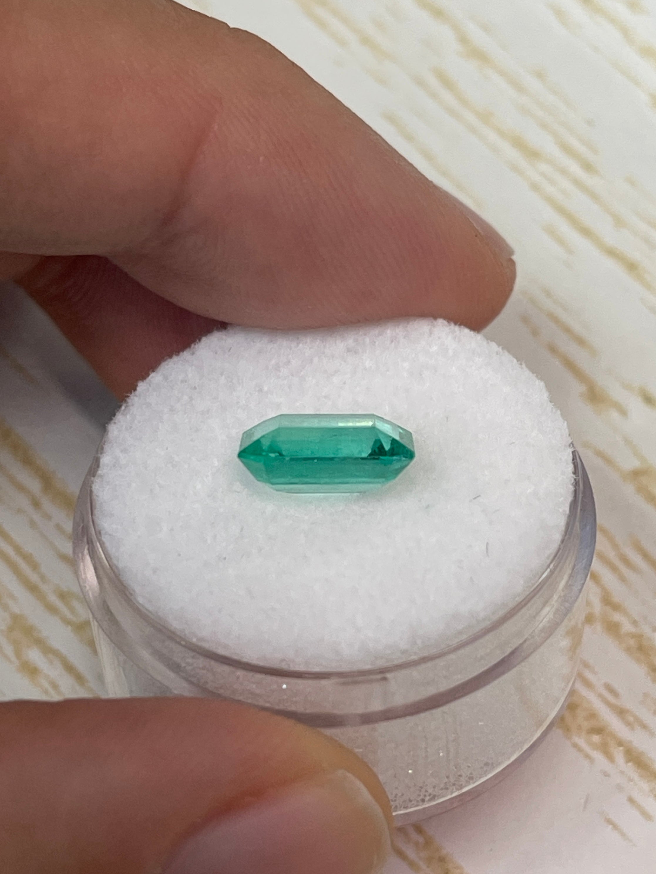 10x8 Spready Colombian Emerald - 2.50 Carat Gem