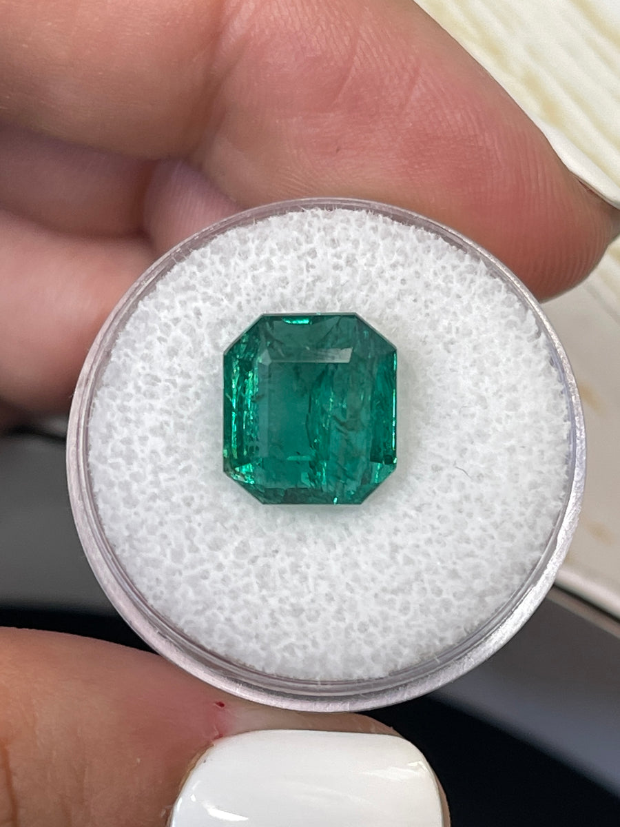 Vibrant Green Zambian Emerald - 6.34 Carat Gem