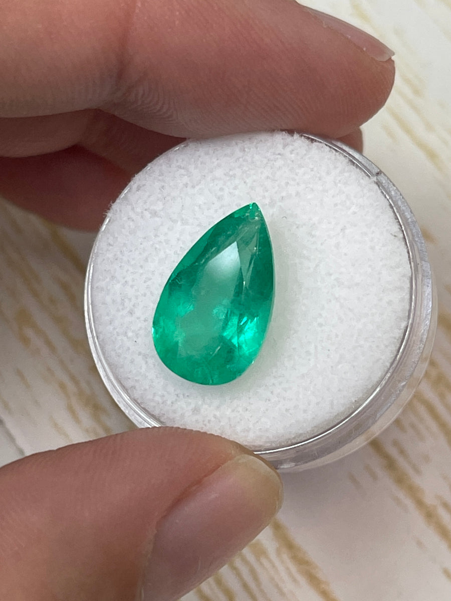 Colombian Emerald Gemstone - Brilliant 2.82 Carat Round Cut