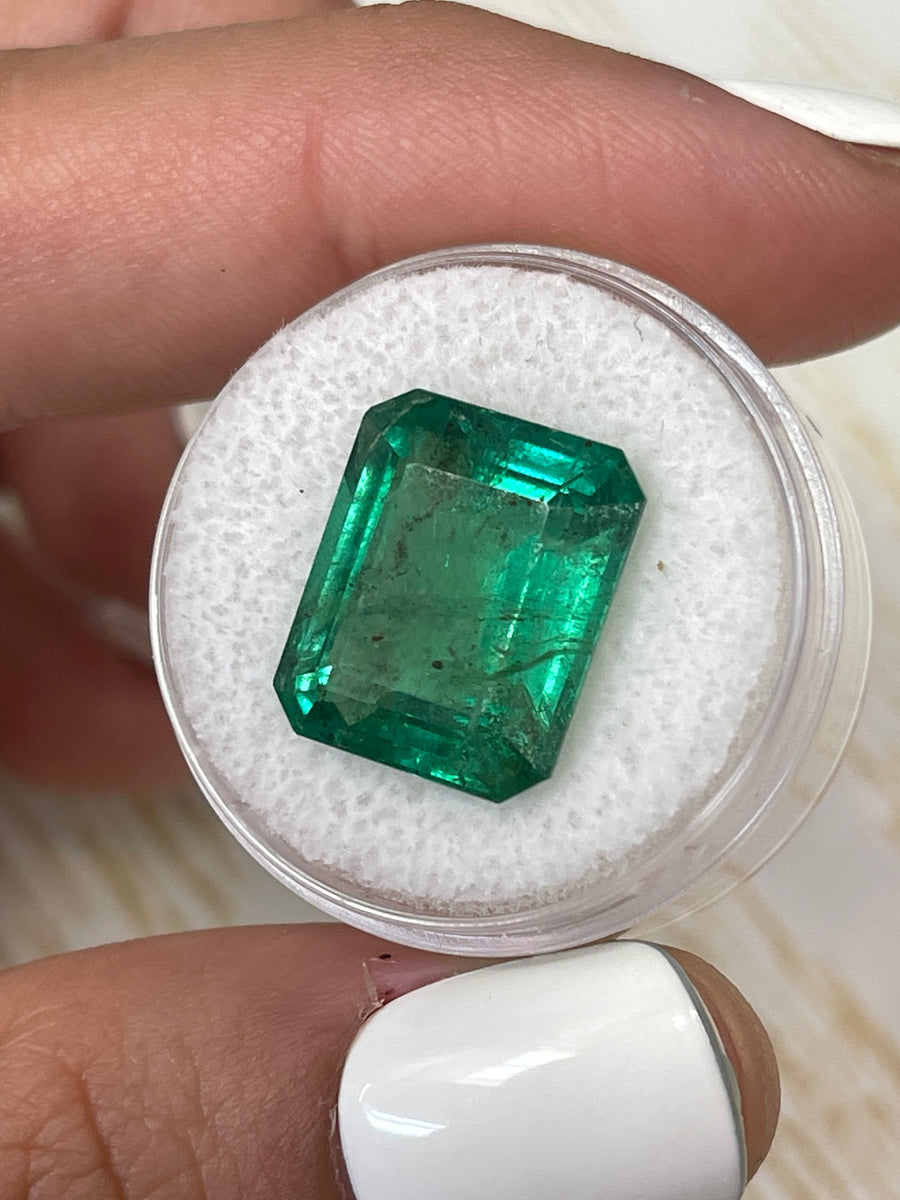 Gigantic 15x12.5 Emerald Cut Zambian Gem - 11.54 Carats