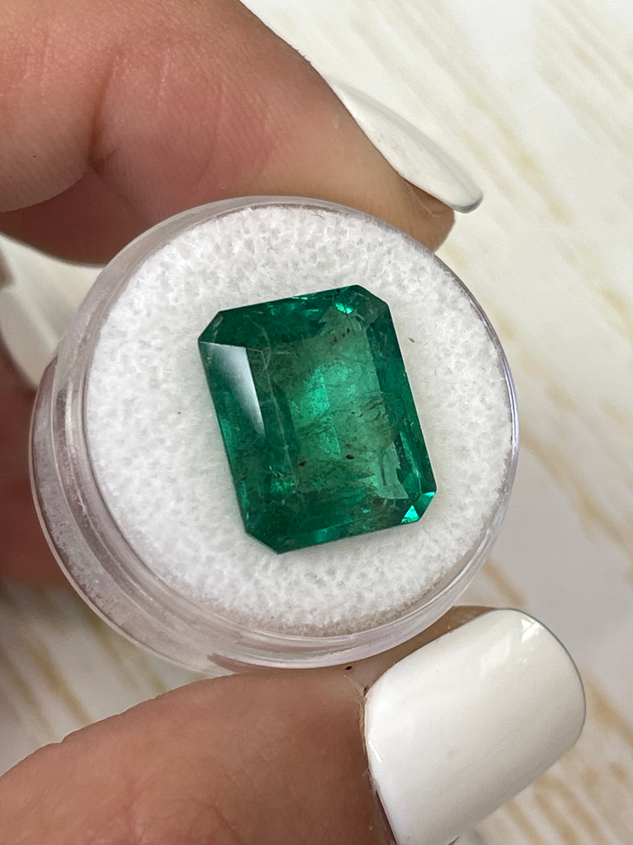 Gigantic 15x12.5 Emerald Cut Zambian Gem - 11.54 Carats