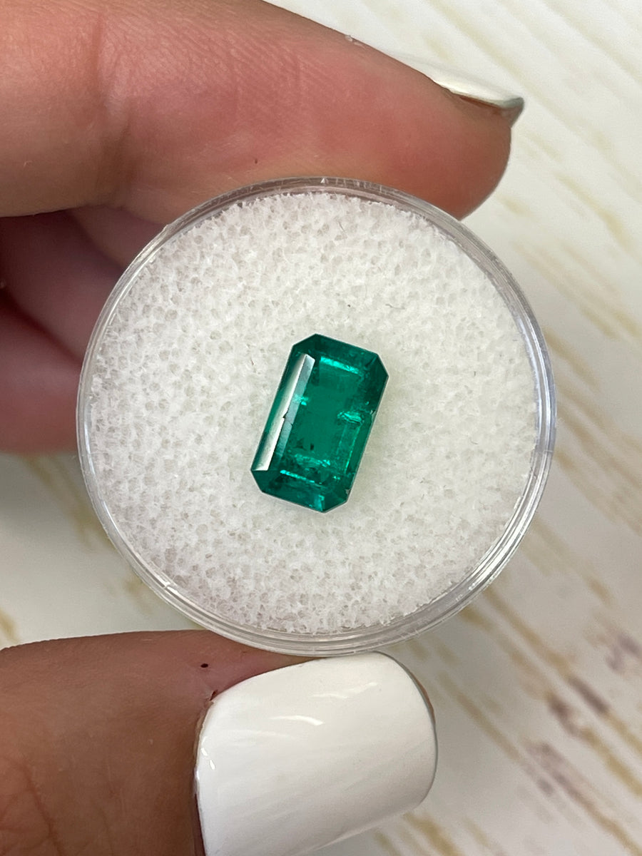 AAA+ Quality 10x6mm Muzo Green Colombian Emerald - Rare Find