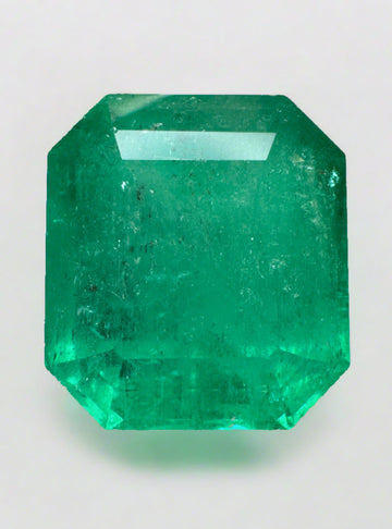 23.85 Carat HUGE 17x15.6 Classic Natural Loose Colombian Emerald- Emerald Cut