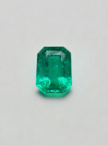 1.31 Carat 8x6 Fine Loose Colombian Emerald-Emerald Cut