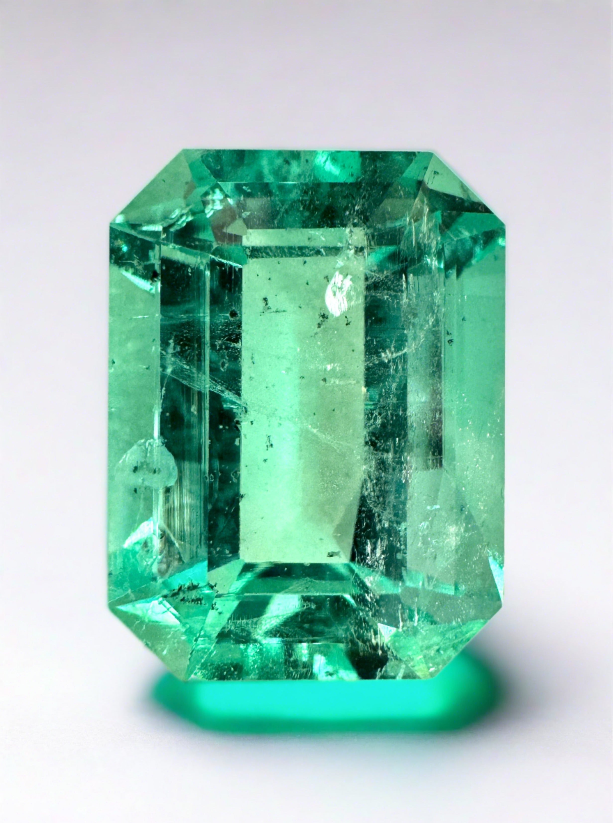 17.12 Carat GIA CERTIFIED HUGE 19x14 Crystal Clear Classic Natural Loose Colombian Emerald- Emerald Cut - JR Colombian Emeralds