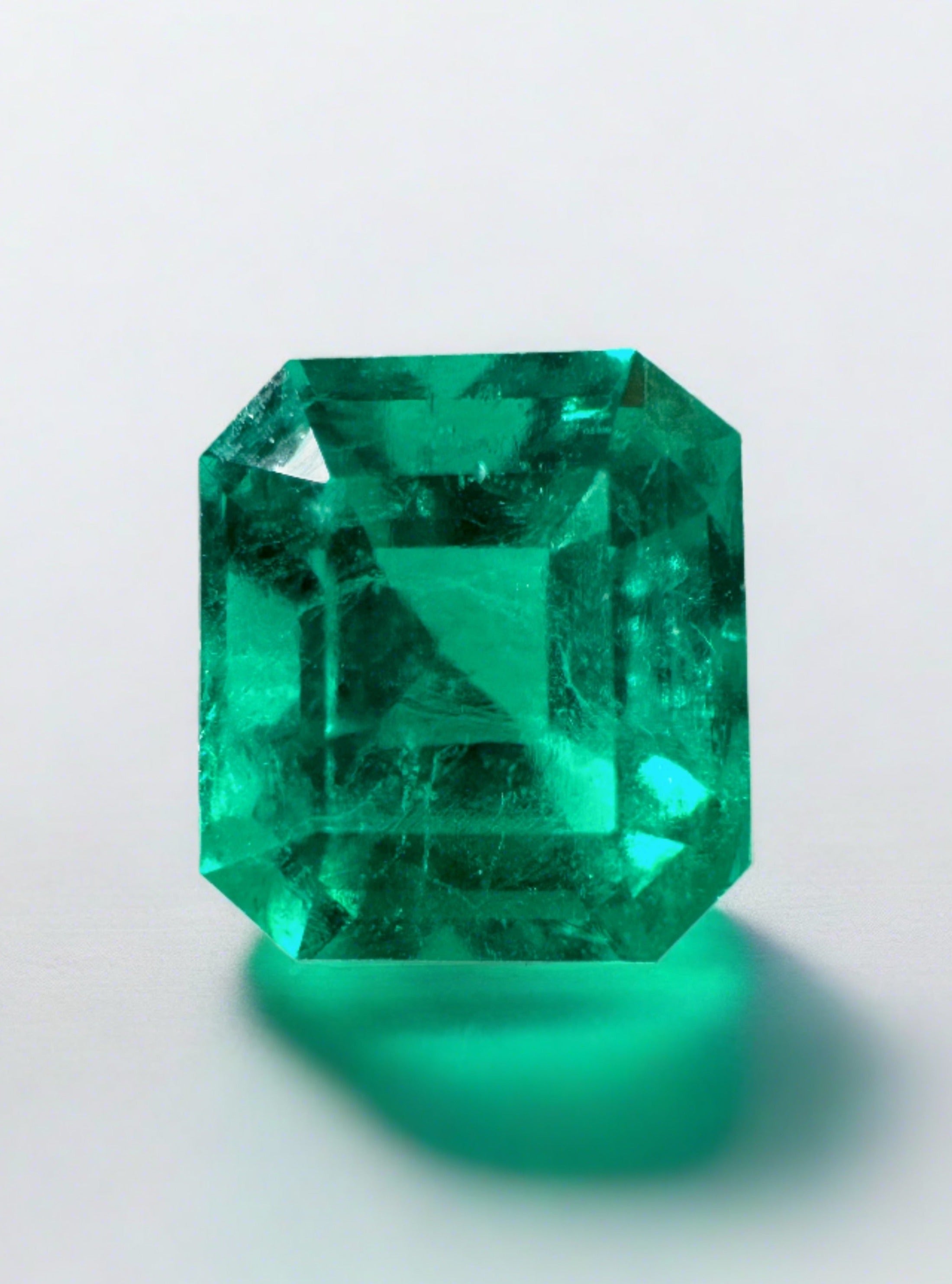 2.72 Carat RARE Certified Butterly Effect/Drop of Oil Muzo Green Natural Loose Colombian Emerald - JR Colombian Emeralds