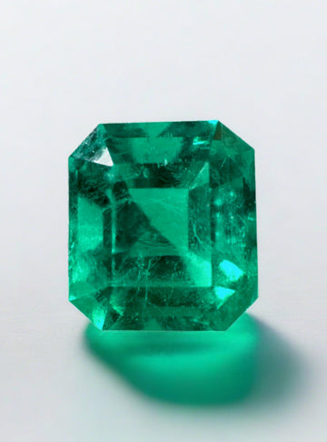 2.72 Carat RARE Certified Butterly Effect/Drop of Oil Muzo Green Natural Loose Colombian Emerald