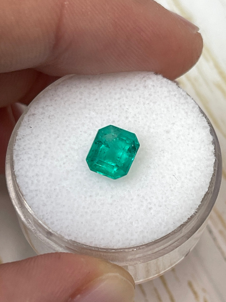 1.23 Carat Natural Loose Emerald from Colombia