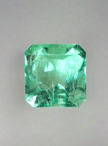 3.37 Carat VS Jyotish Natural Loose Colombian Emerald- Asscher Cut