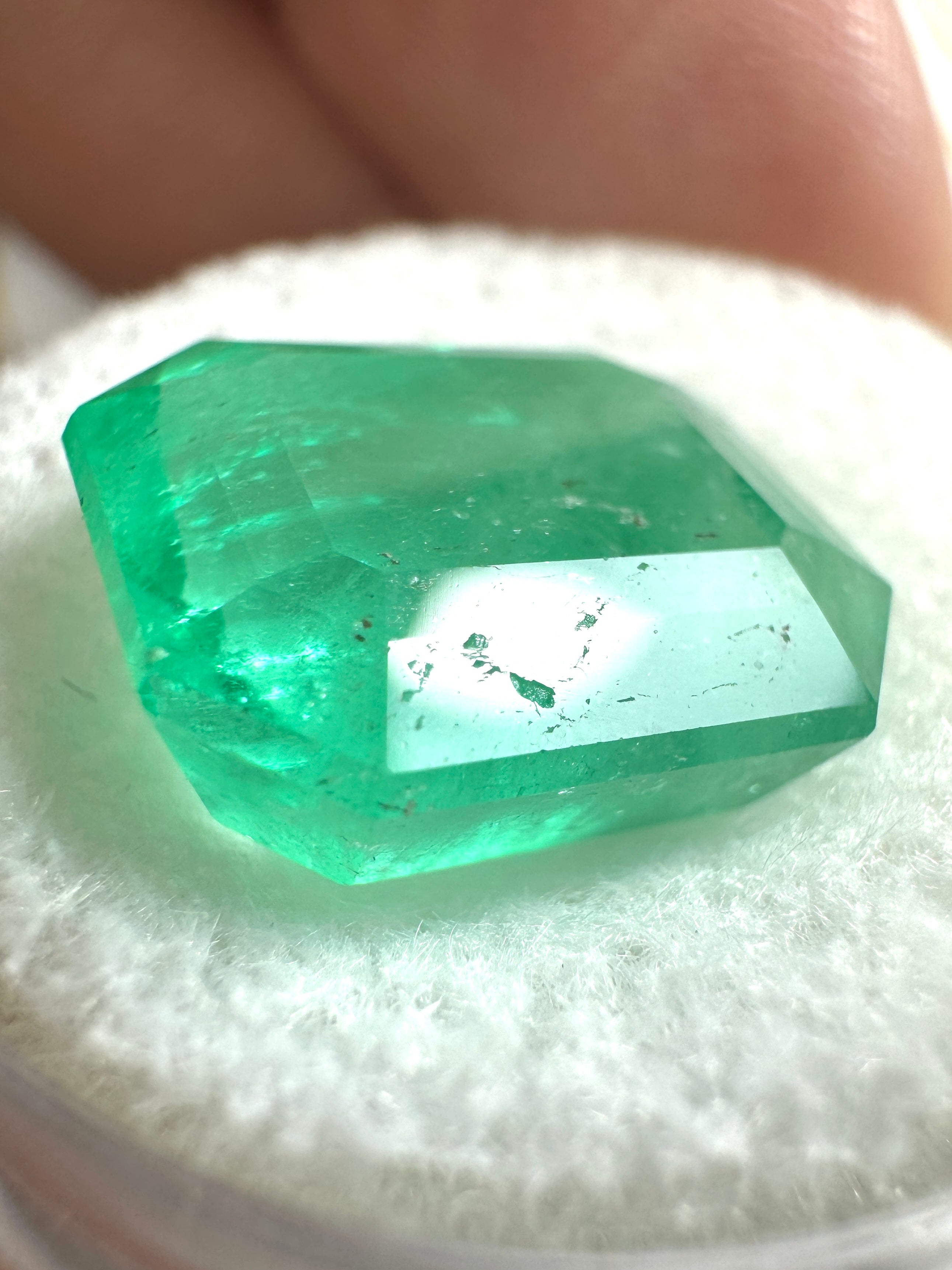 114ct deals Columbian Emerald Natural Loose Rough Gemstone Cabochon