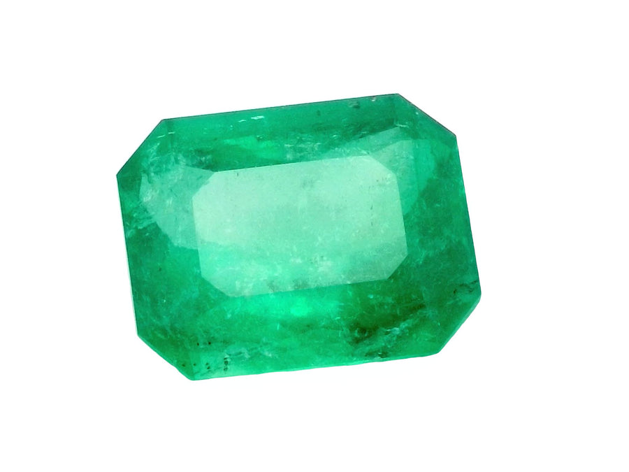 11.47 Carat 15.5x12 Fine Natural Loose Colombian Emerald- Emerald Cut