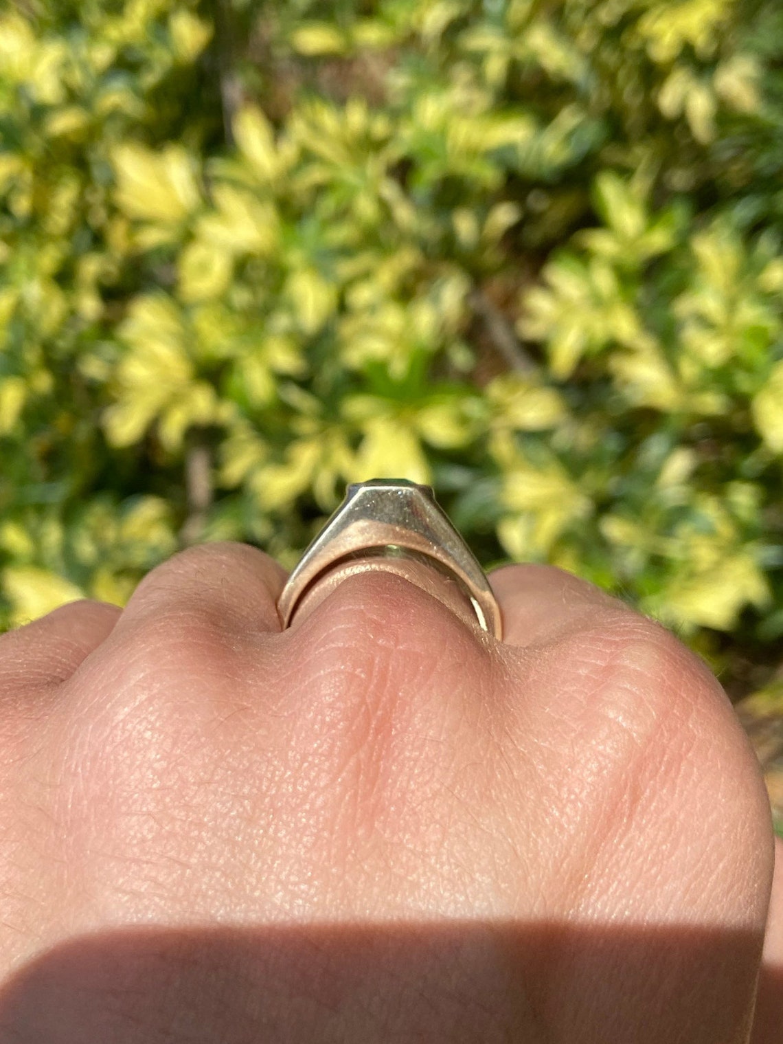 Men's 2.80 Carat Colombian Emerald Solitaire Ring in 14K gold bezel by JR Colombian Emeralds, classic and elegant jewelry piece.