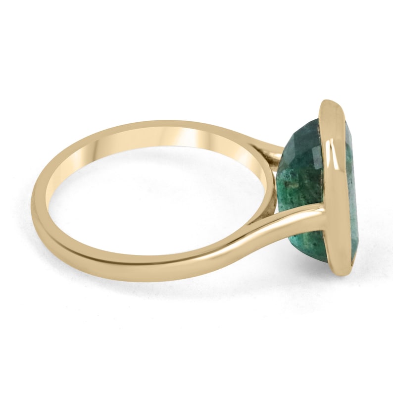 14K Emerald Anniversary Ring Gift