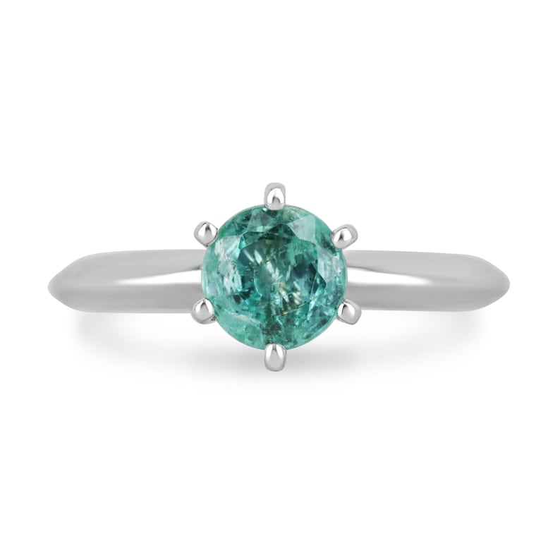 Emerald Engagement Right Hand Ring