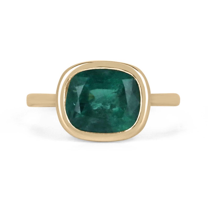 Emerald Engagement Ring