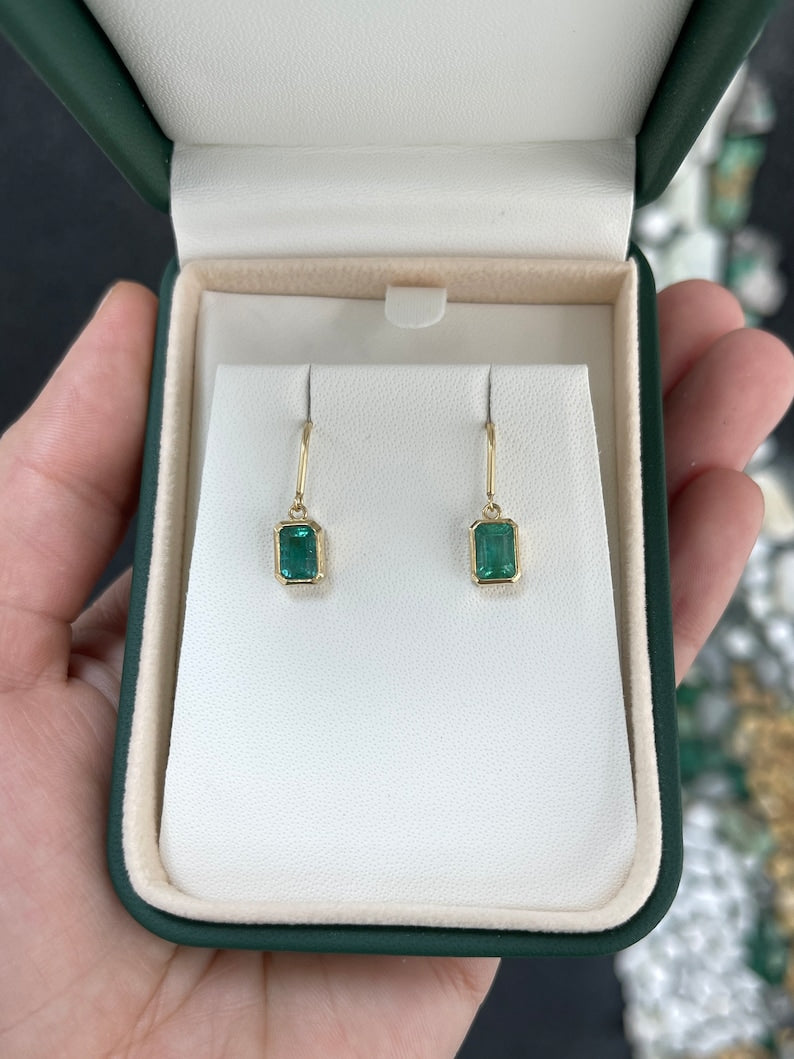 2.20tcw 14K Gold Classic Earrings