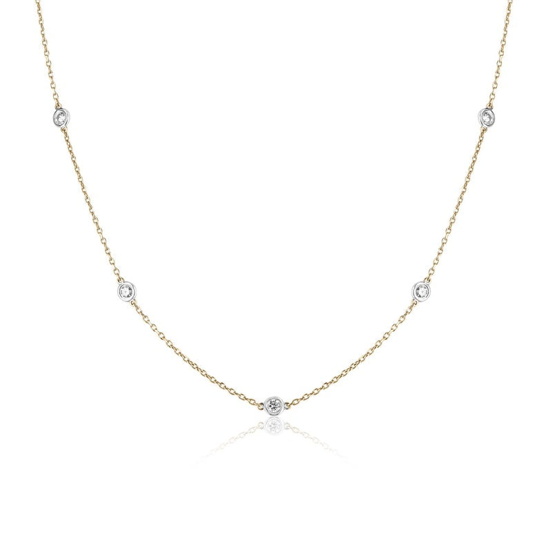 Diamond by The Layering Yard Chain Necklace