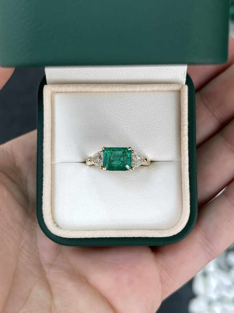 Diamond Engagement 3 Stone Ring