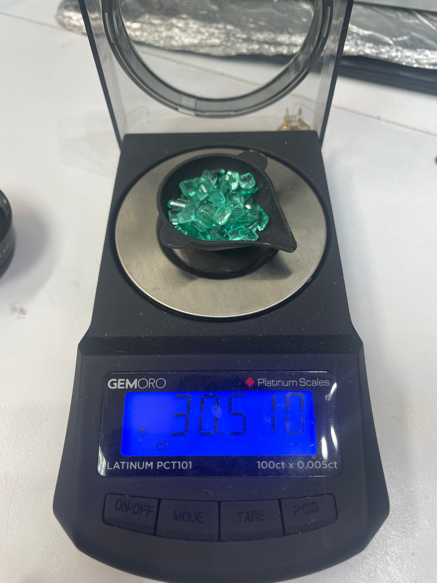 Darya - Loose Natural Mint Green Emerald Lot Parcel 12.45