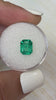 2.12 Carat 9x7 Freckled Bluish Green Natural Loose Colombian Emerald- Emerald Cut