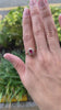 Stunning 1.42tcw 14K Gold Ring Featuring Rubellite Tourmaline and Diamond Accents