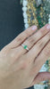 0.80ct Solitaire 925 Emerald Pear Cut 5 Prong Sterling Silver Ring